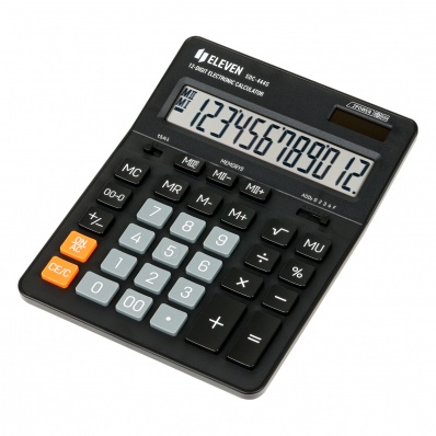 Калькулятор 12p "Eleven" 155*205мм черный SDC-444S