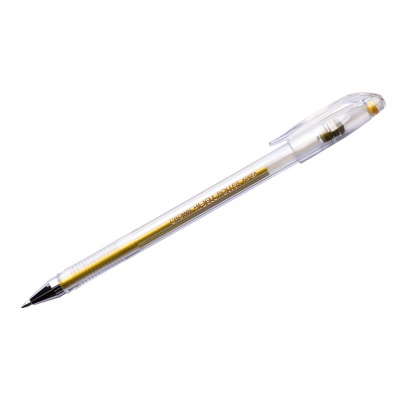 Ручка гел. золото металлик 0,7мм "Crown"  НJR-500GSM