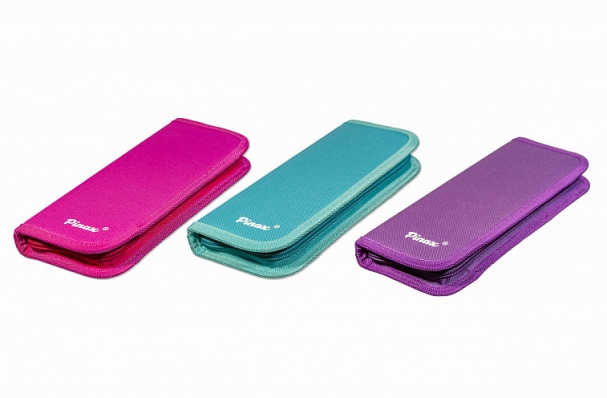 Пенал для кистей "Pinax" на короткой ручке, розовый (23*21,5*3)