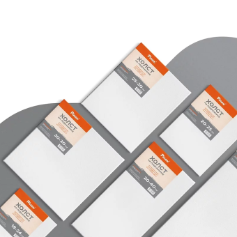 Холст на подрамнике 90х110см, 100% хлопок, 380г/м2,  арт. ХПХ90110