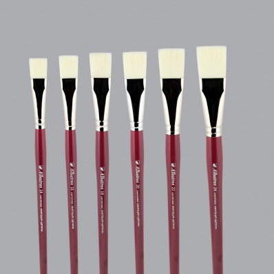 Кисть синтетика пл. №20 имитация щетины