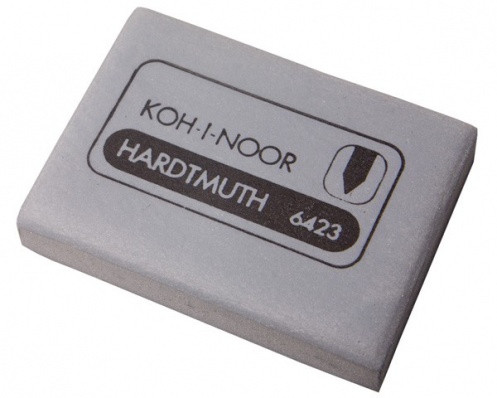 Ластик-клячка Koh-I-Noor "6423" очень мягкий, 47*36*9мм