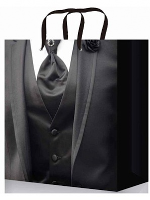 Пакет бум./ламин. 14*20см "Агент в черном" ПКП-0325