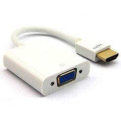 Переходник Cablexpert HDMI-VGA 19M/15F, провод 15см (A-HDMI-VGA-04)