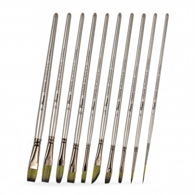 Кисть синтетика Pinax VERDE-ACRYLICS №12 овальная