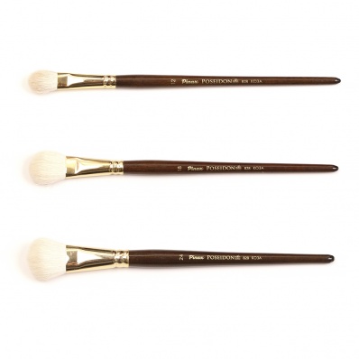 Кисть Коза белая овал. №18, Pinax POSEIDON