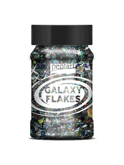 Хлопья Pentart, 15 г, зелёный сатурн