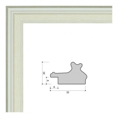 Рамка 40х60 багет 3220 X3537B-114K