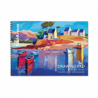 Альбом д/рис 40л. на спир. "Дух искусства"   ЕК 61535