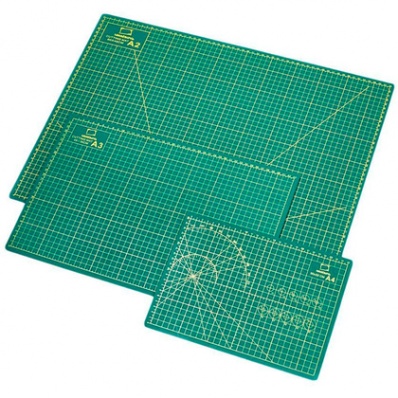 Коврик для резки Малевичъ, А4, зелёный