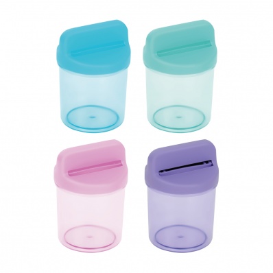 Диспенсер д/скрепок СТАММ магнитный, ассорти   ПС-30878