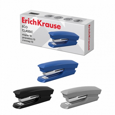 Степлер 10 "Eco Classic" на 20л. ассорти  ЕК 28234