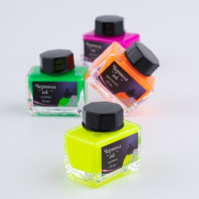 Чернила Малевичъ, неоновые желтые, 15мл