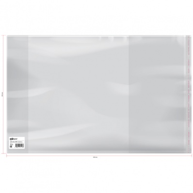 Обложка д/учеб. 29,2*49см, 80мкм ПВХ   PP 292.80s