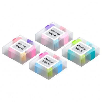 Ластик Berlingo "Загадка XS" 34*34*14мм, прямоугольный, ассорти   BLc_00430