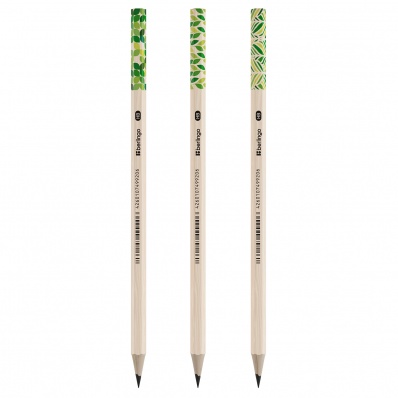 Карандаш ч/г НВ пластик."Green Series"  BP00860