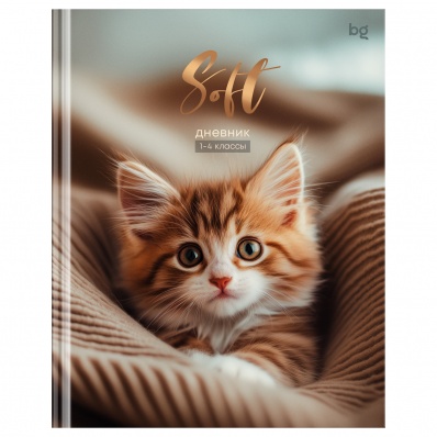 Дневник 1-4 кл.48л. (твердый) "Мягкий"  Д5т48_лм 64740