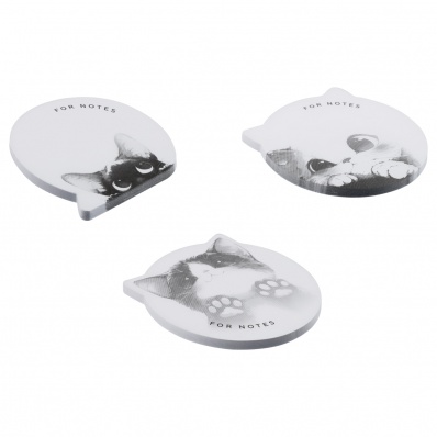 Бумага с клеев. краем "Милые записки" 40л MS_64886