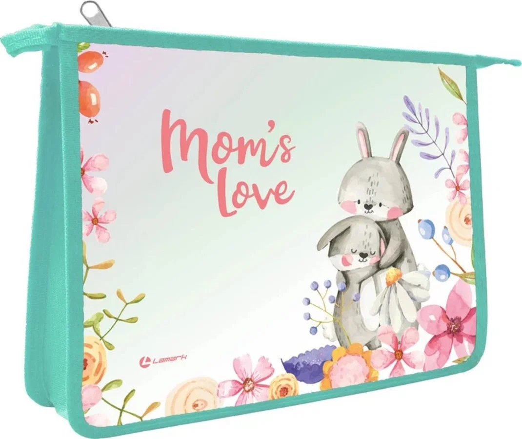 Папка д/тетр. А5 на молнии "Мамина любовь" LAMARK0008-14