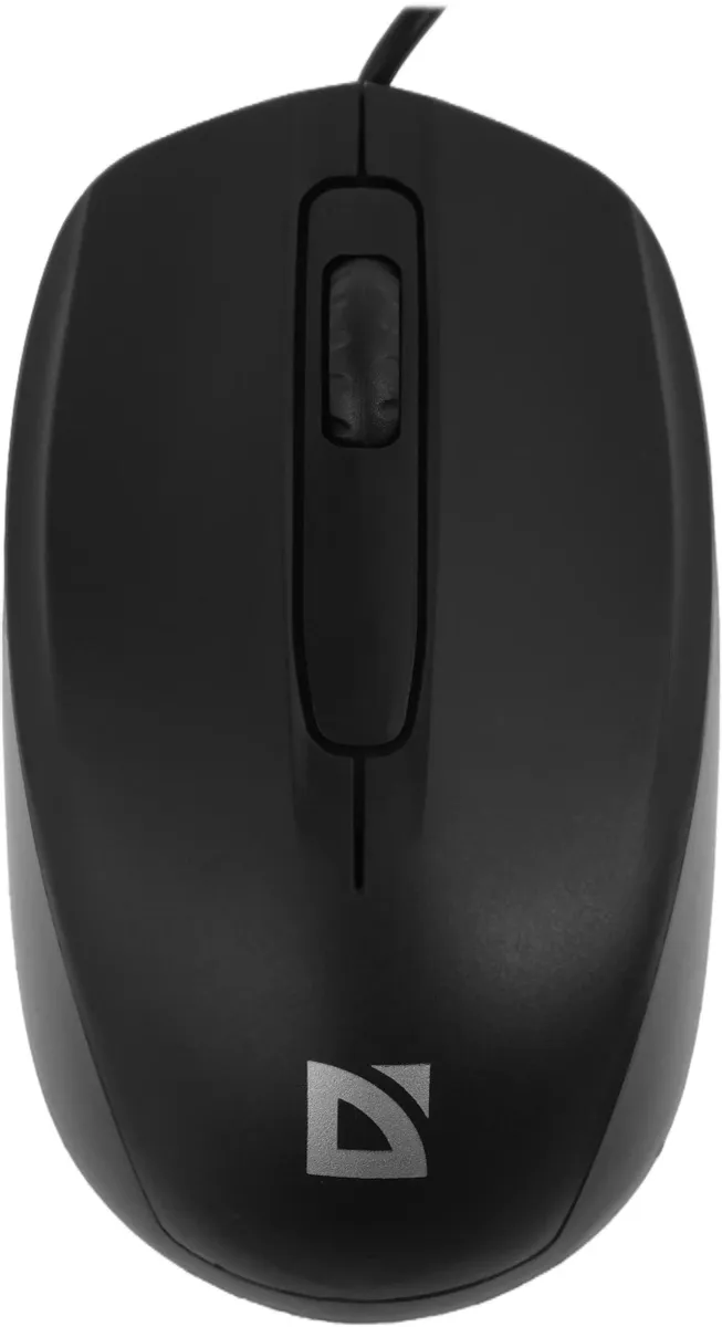 Мышь проводная Defender Alpha MB-507, оптическая, USB, 1000dpi, черный