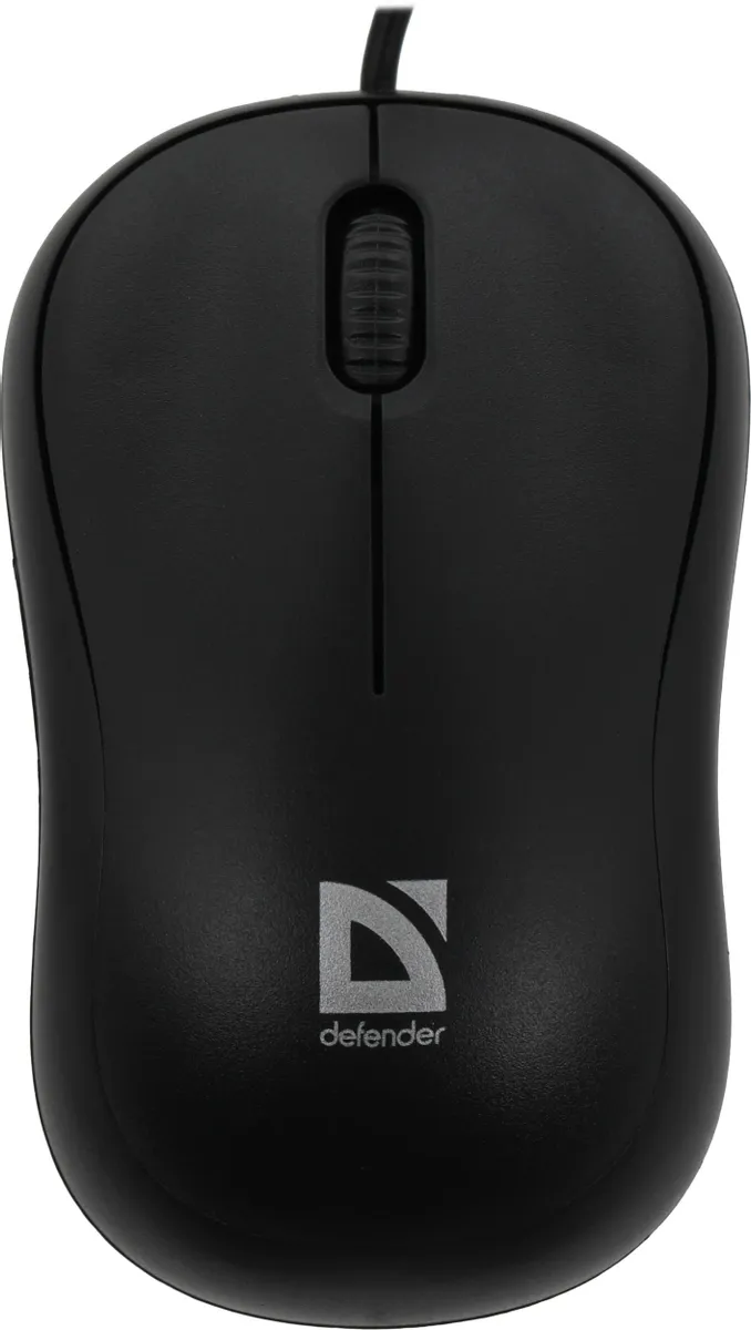 Мышь проводная Defender Patch MS-759, оптическая, USB, 1000dpi, черный