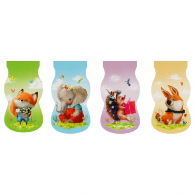 Закладка - магнит для книг "Милые животные" 35*130мм    54717