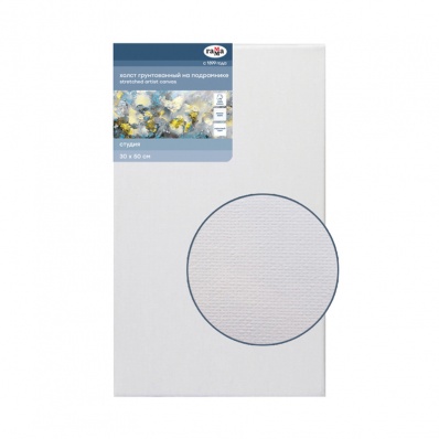 Холст на подрамн. 30*50 "Студия", 100% хлопок, м/з