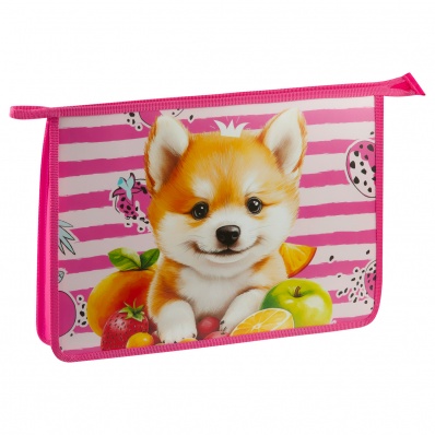 Папка д/тетр. А4 1 отд. на молнии "Горги" ПТ-8300001