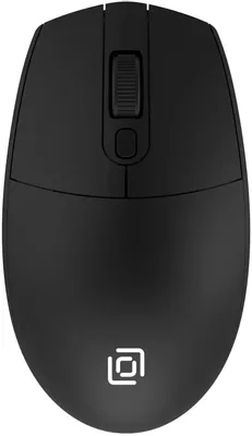 Беспроводная оптическая мышь Oklick 201MW, радио, оптическая, USB, 1600dpi, черный