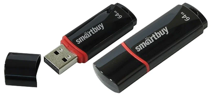 Флэш накопитель 64Gb Smartbuy Crown USB 2.0 Retail