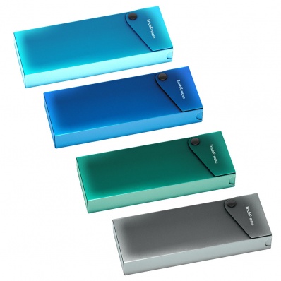 Пенал пластик. "Ледяной металл"  ЕК 50499