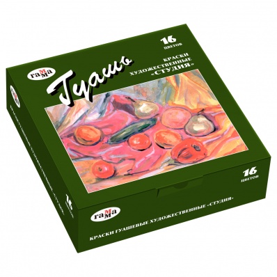 Набор гуаши "Студия" 16*40мл,   221016