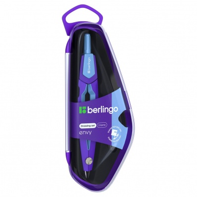 Готовальня  2 предмета Berlingo  DS_30002a