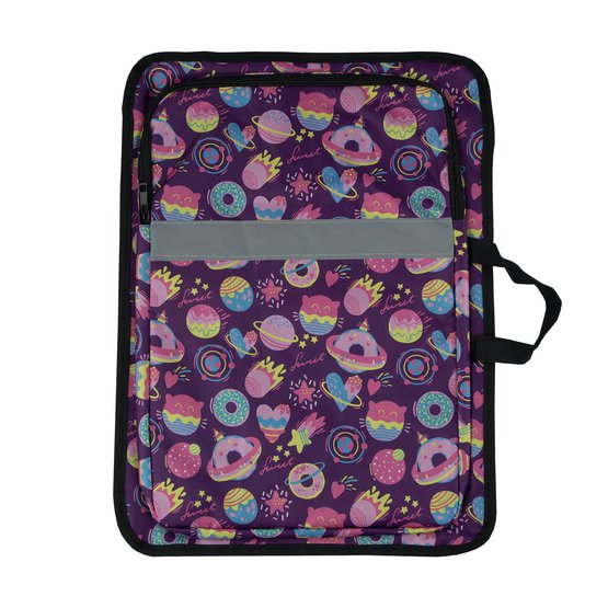 Папка для художника А3, 37х50см, пончики