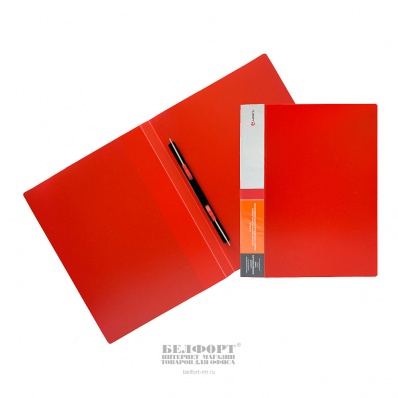 Папка-скоросш. пласт. Lamark, красная,  17мм, 600мкм   CF0146-RD