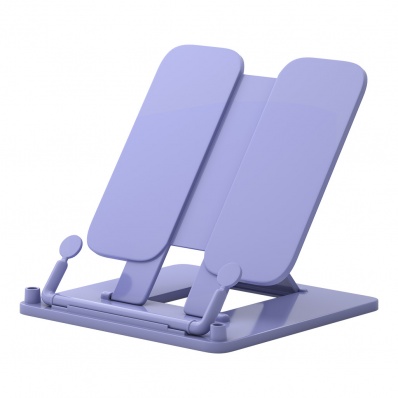 Подставка д/книг пластик. Пастель фиолетовая ЕК 53533