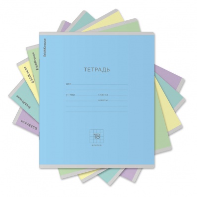 Тетрадь 18л. кл. "Классика" ассорти 35286