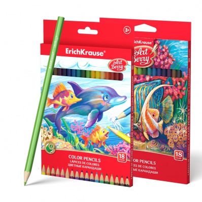 Карандаши 18цв. "ArtBerry"   EK  32879