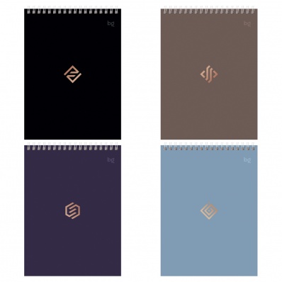 Блокнот А5 40л. кл. на греб. "Моноколор. Классика"  Б5гр40 59753