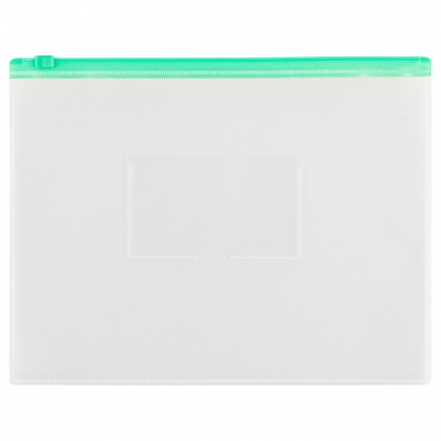 Папка на молнии А5 зиплок,  пpозpачн.  ММ-322131