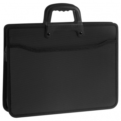 Портфель 2 отделение СТАММ, черный, ММ-324281