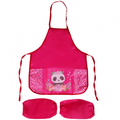 Фартук с нарукавн."Панда" ArtSpace 3 кармана ФМ_280826