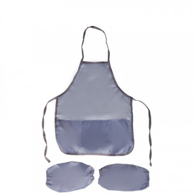 Фартук с нарукавн."Серый" ArtSpace 3 кармана ФМ_1823