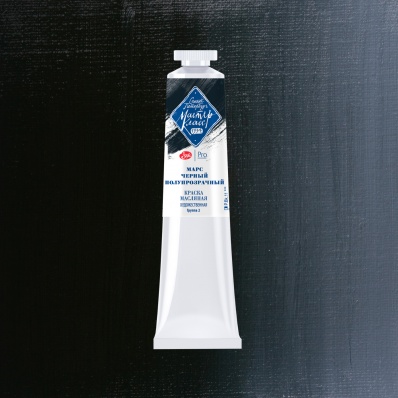 Краска худ. масло Марс черный полупрозрачный  МК 46мл 800