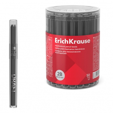 Грифели д/каран. 2мм 2В   29303