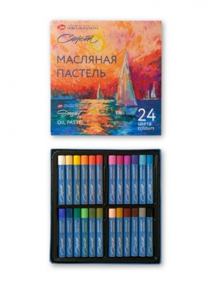 Набор масляной пастели "Сонет", 24 цветов
