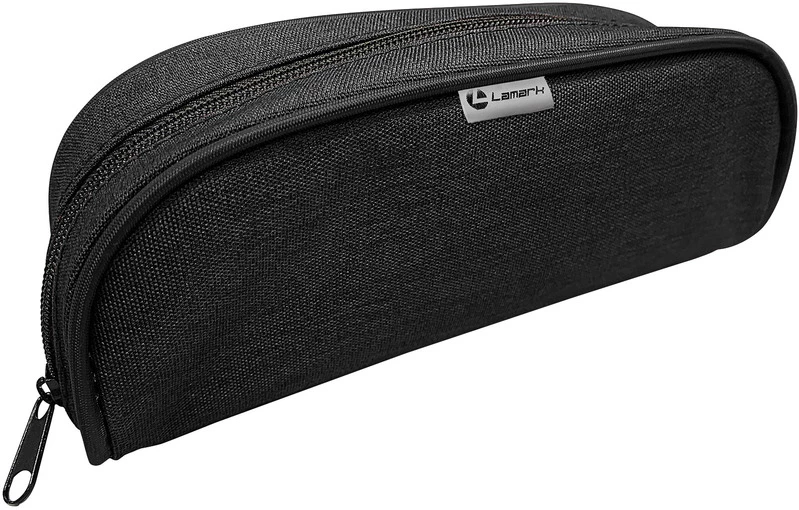 Пенал 220*90*50мм черный LAMARK  PB0025-BK
