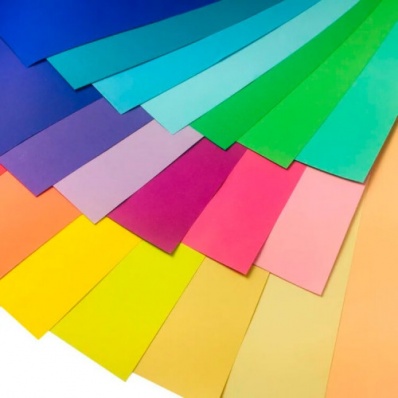 Бумага цвет. FOLIA 300гр/м2, 50*70, фиалка