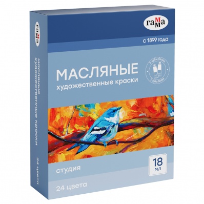 Набор масляных красок Гамма "Студия" 24х18мл