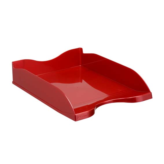 Лоток гориз. "Люкс" красный ЛТ626